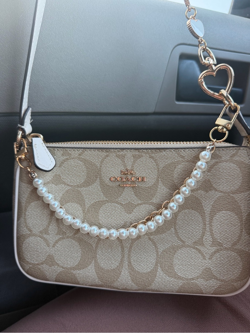 Coach nolita 19 khaki beige shoulder bag